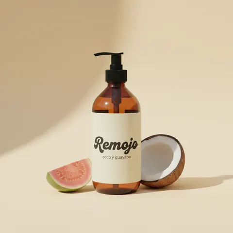 Champú de coco y guayaba