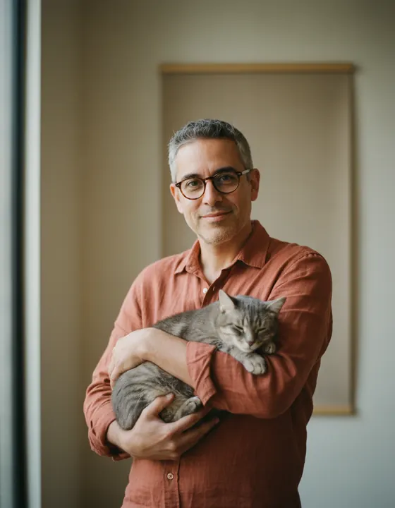 Tomás, gatos y perros nerviosos